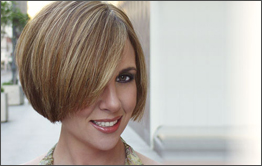 Michelle with Bob & Highlights, Top Hairstylist in San Francisco, CA